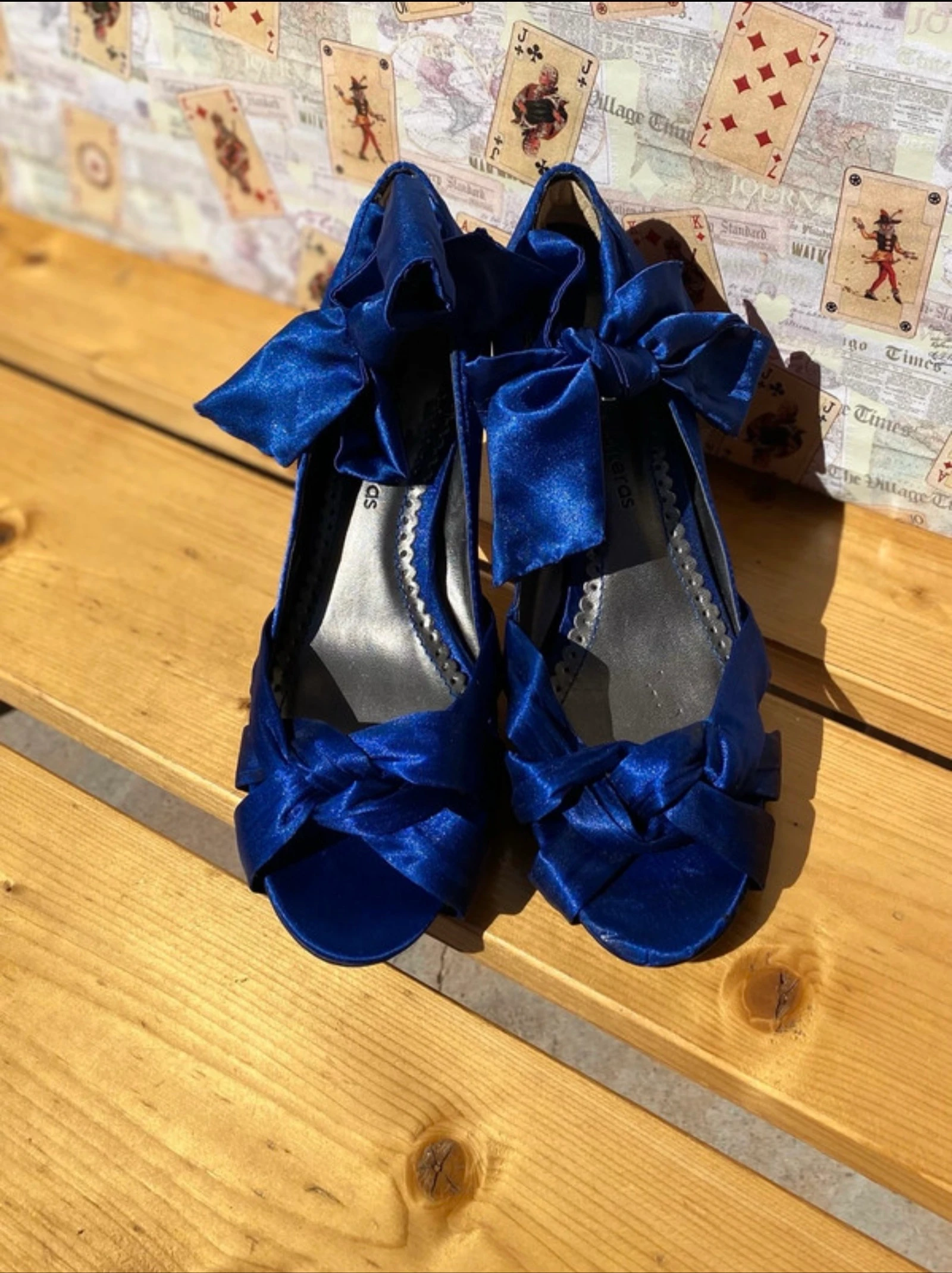 Zapatos azules